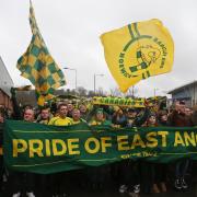 Norwich will host the East Anglian derby on April 6