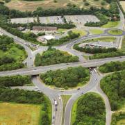 The future of the Thickthorn roundabout