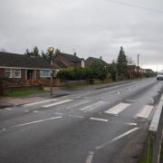 The zebra crossing in Horsford is being transformed