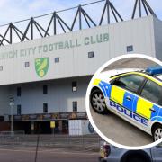 A teenager arrested for GBH has been released on bail after fans clashed outside Carrow Road