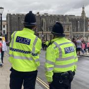 A huge gender rights protest with a major police presence divided crowds in the city