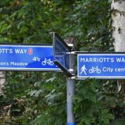 Derry Bates has gone on trial accused of attacking a woman on Marriott's Way., Norwich