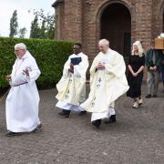 Terry Allcock's funeral