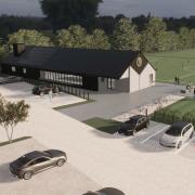 Plans for a modern clubhouse for the outskirts of the city have emerged