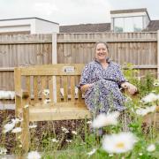 Cherry Lane donates benches to Norwich Community Hospital