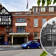 The Maids Head Hotel is one of the city's oldest and most storied buildings