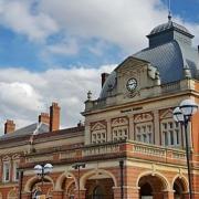 Trains between Witham and Ipswich have been cancelled after a person was hit by a train