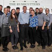 The team at The Rushcutters in Thorpe St Andrew