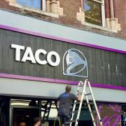 The upcoming Taco Bell in Norwich could be opening before Christmas