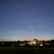 Comet A3 was spotted over Norfolk on Monday night