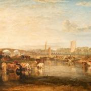 JMW Turner (1775-1851), Walton Bridges, c1806, Oil on canvas, Norfolk Museums Service