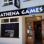 Police confirmed it's still investigating a break-in at Athena Games, in St Gregory's Alley, more than a month later