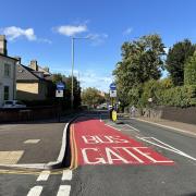 The bus gate underwent a revamp in September