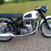 A vintage motorbike has been stolen from a garage in Costessey