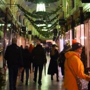 Step into Christmas in the Royal Arcade in Norwich