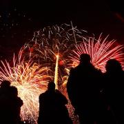 A fireworks display near Norwich ended early after the site reached full capacity