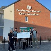 Housebuilder supports Norwich City’s cerebral palsy team with £1k donation