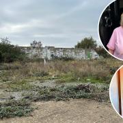 A derelict parcel of land is set to be built on in NR3 as plans for Angel Yard get the green light. Inset: Margaret Payne (top) and Vanessa Wheeler