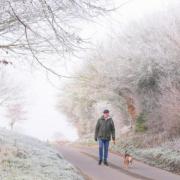 A weather warning for ice has been issued for Norfolk amid the risk of sleet and snow showers