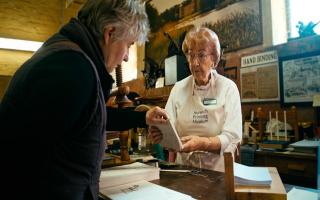 The Norwich Printing with the John Jarrold Heritage Collection in its temporary Blickling home