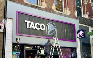 The upcoming Taco Bell in Norwich could be opening before Christmas